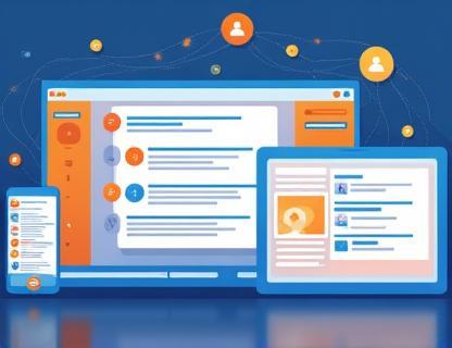 Pessoas interagindo em uma interface de fórum online em um ambiente digital.
